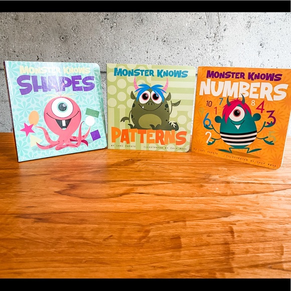 capstone young readers Other - ✨3/30$ Monster (Bundle of 3) Board Books
